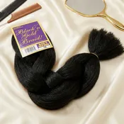 3 Pack Value Deal - Black 'n Gold Classic Braids - 100% Kanekalon Braiding Hair for Sleek and Stylish Looks
