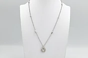 C66 Pendant on Diamond Set Chain