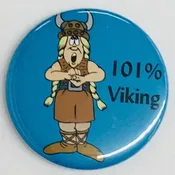 101% Viking round button/magnet