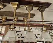 Craftsman Style squre pendant light