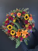 A Beautiful Life - Memorial Wreath — Sunset Gardens Greenhouse & Floral
