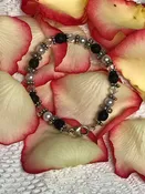Pearls and Roses Bracelet