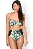 ALAMEDA - ANIMAL Bandeau Top Bikini