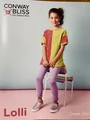 Debbie Bliss Lolli Sideways Knitted Top Leaflet Pattern
