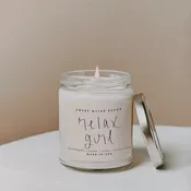 Relax, Girl Soy Candle by Sweet Water Decor
