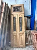 Doors with Iron 39in x 123in #219