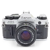 Canon AE-1 Program with 50mm f/1.8 FD Lens - USED (See Description)