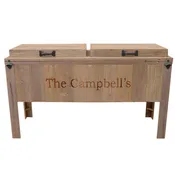 Double Cooler with 1 Engraved Line