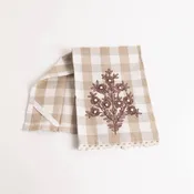 Amritsar Embroidered Tea Towel