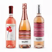 Set Trilogía de Vino Rosado (3 Pzs)