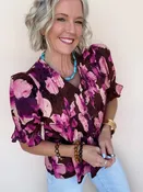 Amara Floral Top
