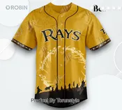 2025 The Lord Of The Rings X Tampa Bay Rays Limited Edition Baseball Jersey