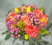 Bright wildflowers
