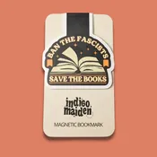 "Ban the Fascists" Magnetic Bookmark — Blythe Books