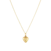 16" Necklace Gold - Love Plush Small Gold Charm