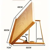 [Ships from USA] Tabletop Adjustable Easel - 26"x19" (65x48cm)