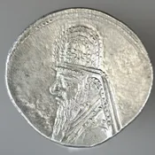 Greek - Parthia 121-91 BC Mithradates II AR Drachm A3622
