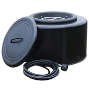 20" Sport Pit Easy-to-Transport LP Matte Black Fire Pit-SPORTPIT20-BLK