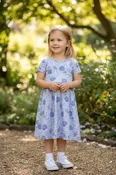 Blue Shell Bamboo Dress