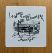 4" x 4" Sticker — Dickson St. Bookshop