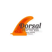 DORSAL Fin Bubble-free sticker