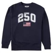 Adult Unisex 250 USA Every Wear Crew Sweatshirt