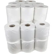 3 1/8" x 170' Sticky Thermal Paper - (32 rolls)