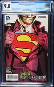 Adventures Of Superman #14 CGC NM/M 9.8 White Pages Jock Joker Cover!