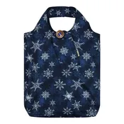 Blue Snowflakes - Fabric Gift Bag
