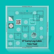 6in Curvy Log Cabin Trim Tool