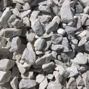 1″ White Stone