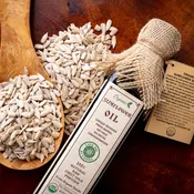 Certified Organic Sunflower Oil – Raw Cold-Pressed