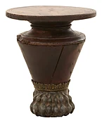 Antique Billiards Leg Table