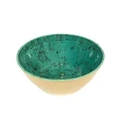 7" Mottled DK Green Bowl