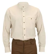 Aiden Linen Work Shirt - Natural