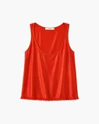 Maggie Tank in Vintage Satin