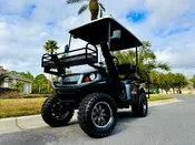 2017 E-Z-GO Express S4 Clays Limited Edition Golf Cart for Sale