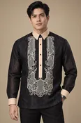 Black Barong Tagalog 3092