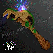 Deluxe Dinosaur Projecting LED Light Wand 13"