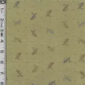 Fall Fantasy Flannel - Ferns Green