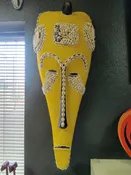 Beaded Fang Mask