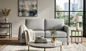 American Leather Today Sleeper Harris With Curved Track Arms