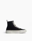 Jones High-Top Canvas Sneakers