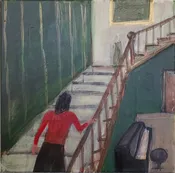 Green staircase — Anne Made