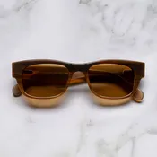 0425 Rectangular Horn Sunglass