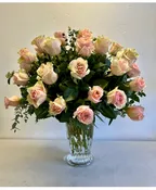 3 DOZEN PINK ROSES