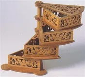 4 Tiered Jewelry Box Scroll Saw Plan