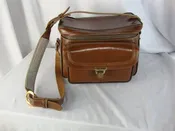 Vintage En Garde EG4 Brown Waxed Cowhide Leather Camera Bag