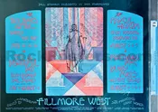 BG-245 - Fleetwood Mac/Leon Russell - David Singer Signed - 1970 Poster - Fillmore West - CGC Graded 9.8