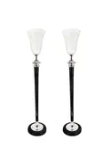 A Pair Of 1930's Art Deco Floor Lamps — Daniels Antiques